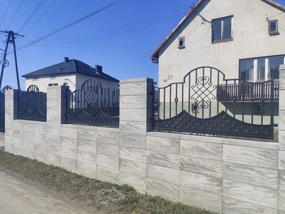 Ogrodzenie kute ozdobne OK 065