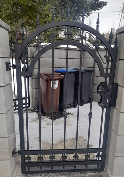 Ogrodzenie ozdobne kute OK 052