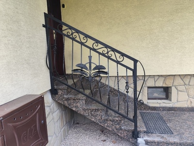 Balustrada zewnętrzna zdobiona BKZ 082