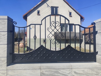 Ogrodzenie kute ozdobne OK 065