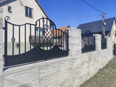 Ogrodzenie kute ozdobne OK 065
