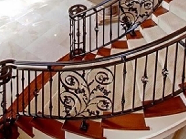 Balustrada kuta wewnętrzna glamour BKW 034