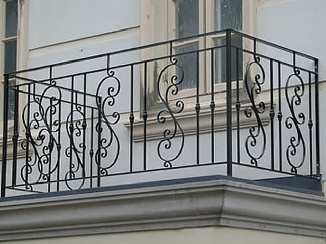 Balustrada zewnętrzna ozdobna BKZ 045
