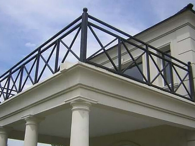 Klasyczna balustrada zewnętrzna X BKZ 044