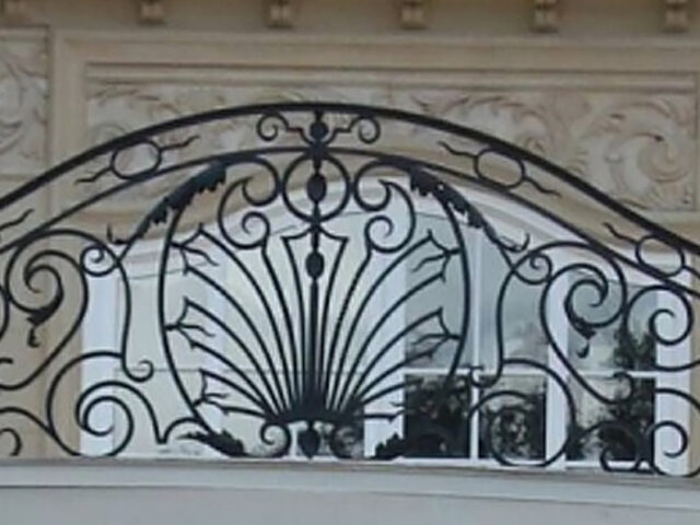 Finezyjna balustrada zewnętrzna BKZ 029