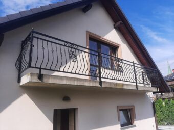 Balustrada kuta balkonowa BKZ 070