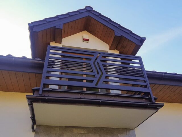 Balustrada zewnętrzna balkonowa BKZ 073