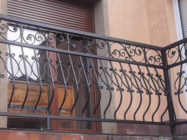 Balustrada balkonowa zewnętrzna BKZ 076
