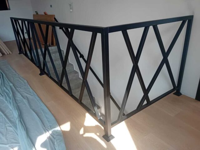 Balustrada geometryczna, nowoczesna BKW 046