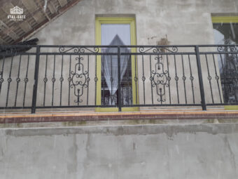 Elegancka balustrada zewnętrzna BKZ 059