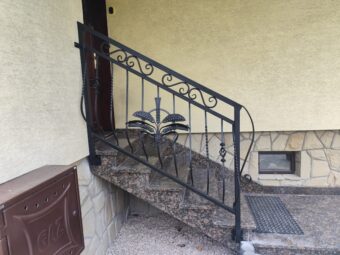 Balustrada zewnętrzna zdobiona BKZ 082